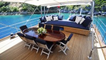 SEA COMET -  Aft Deck Dining